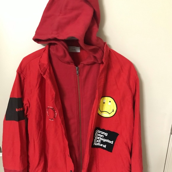 (RARE) Studio seven shirt layered parka hoodie - Picture 6 of 6